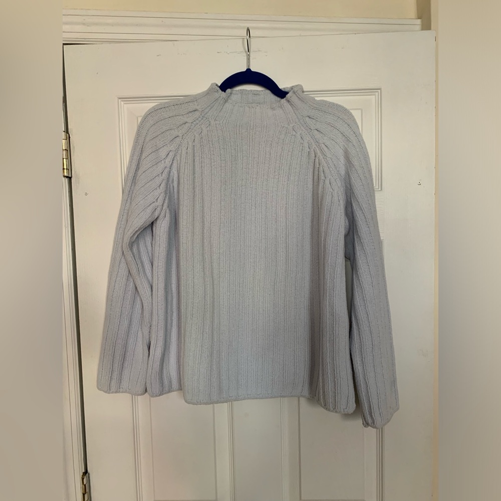 DKNY 90s Gilmore Girls Light Blue Sweater - S